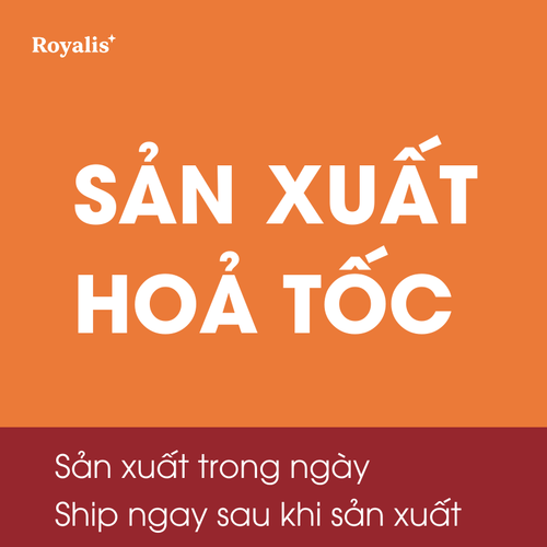 Sản xuất hoả tốc, hoàn thiện trong ngày và gửi đi ngay